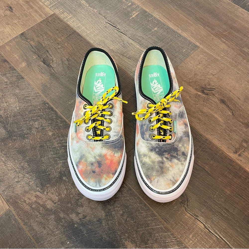 Vans Aries OG Trip Art Authentic Sneaker Mens 8 womens 9.5